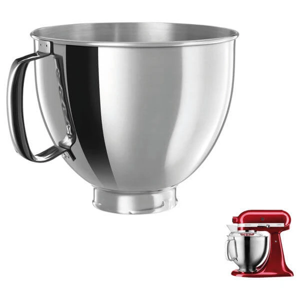KitchenAid Schüssel Stahl 4.8 L - Accessoires Pour Robots De Cuisine 1 KitchenAid Schüssel Stahl 4.8 L - Accessoires Pour Robots De Cuisine