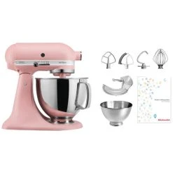 KitchenAid KSM200 Vieux Rose - Robot De Cuisine