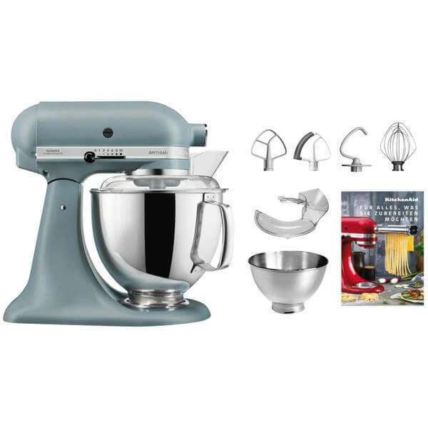 KitchenAid Gris Bleu Swiss - Robot De Cuisine 1 KitchenAid Gris Bleu Swiss - Robot De Cuisine