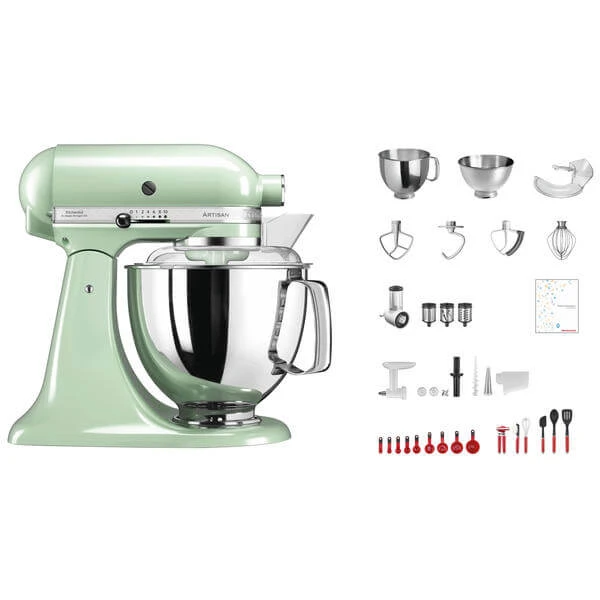 KitchenAid Swiss Anniversary Set KSM200 Pistache - Robot De Cuisine 1 KitchenAid Swiss Anniversary Set KSM200 Pistache - Robot De Cuisine