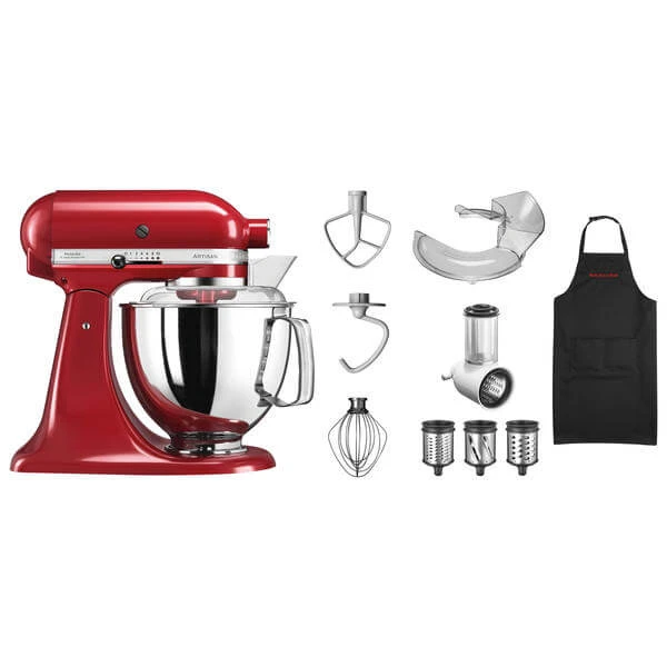 KitchenAid KSM 125 Ensemble Rouge - Robot De Cuisine 1 KitchenAid KSM 125 Ensemble Rouge - Robot De Cuisine