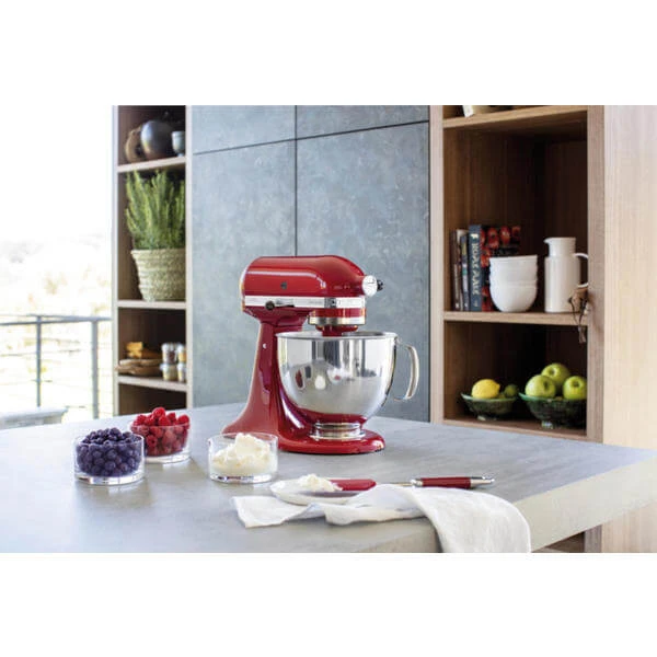 KitchenAid KSM 125 Ensemble Rouge - Robot De Cuisine 2 KitchenAid KSM 125 Ensemble Rouge - Robot De Cuisine – Image 2