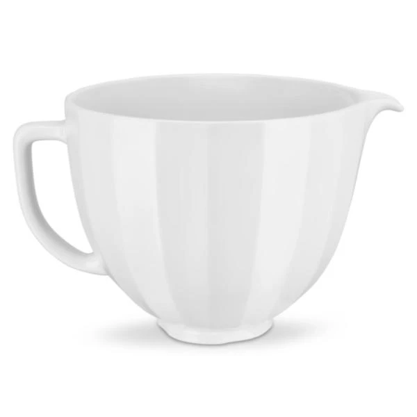 KitchenAid Bol En Céramique 4.7L White Shell - Accessoires Pour Robots De Cuisine 1 KitchenAid Bol En Céramique 4.7L White Shell - Accessoires Pour Robots De Cuisine