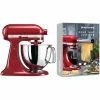 KitchenAid Artisan Robot Pâtissier 4.8 Litres - Crème + Livre De Recettes Pour ...
