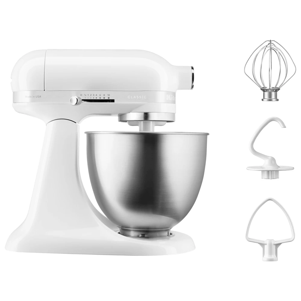 KitchenAid Classic Mini - 5KSM3310X - Blanc 2 KitchenAid Classic Mini - 5KSM3310X - Blanc – Image 2