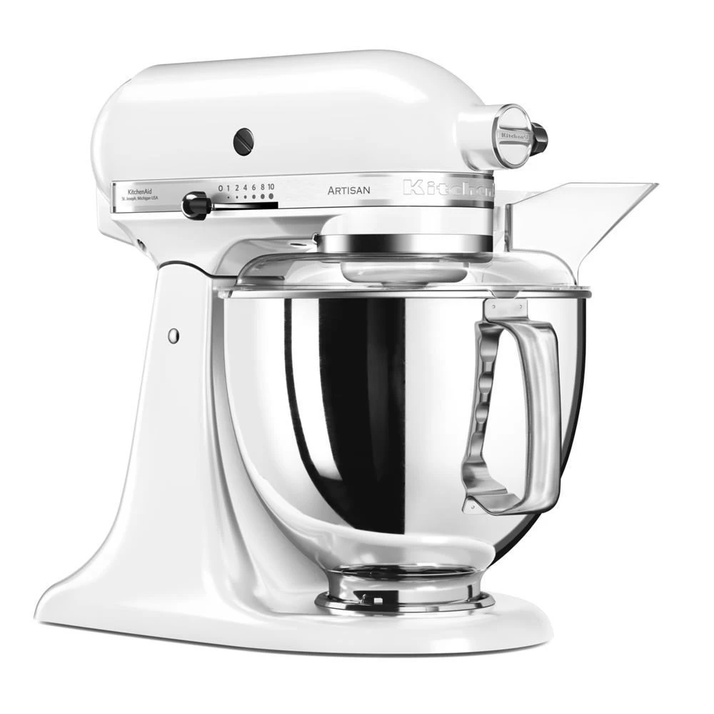 KitchenAid Robot Pâtissier Artisan Multifonction 5KSM175PSEMS – Blanc 1 KitchenAid Robot Pâtissier Artisan Multifonction 5KSM175PSEMS – Blanc