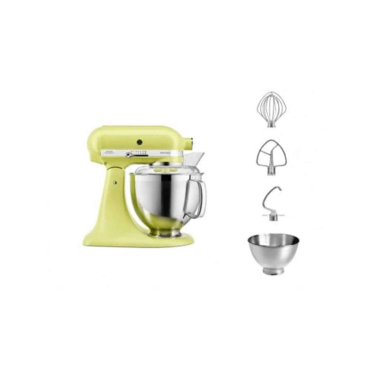 KitchenAid 5KSM185PSEKG Robot Pâtissier 300W 4.8L 240V 220RPM Acier Inoxydable M... 2 KitchenAid 5KSM185PSEKG Robot Pâtissier 300W 4.8L 240V 220RPM Acier Inoxydable M... – Image 2