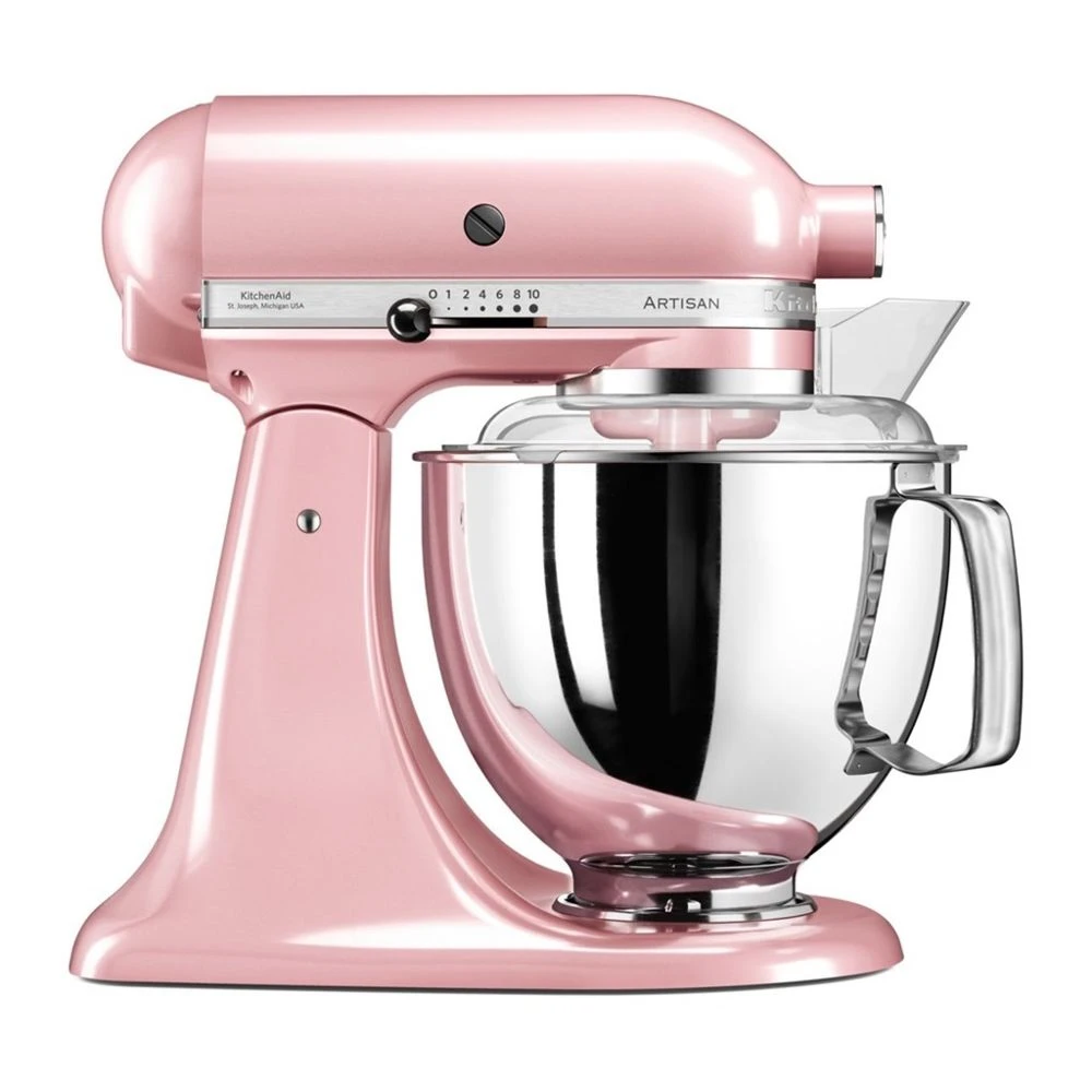 KitchenAid Robot Pâtissier Rose Romantique 300W 4,8L 5KSM175PSESP 1 KitchenAid Robot Pâtissier Rose Romantique 300W 4,8L 5KSM175PSESP
