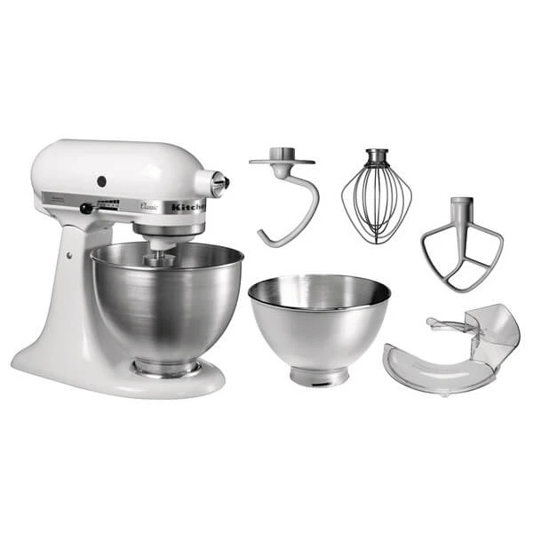 KitchenAid K45 Starter SET, Blanc - Robot De Cuisine 1 KitchenAid K45 Starter SET, Blanc - Robot De Cuisine