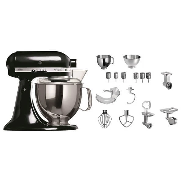 KitchenAid KSM 150 Anniversary Set Black - Robot De Cuisine 1 KitchenAid KSM 150 Anniversary Set Black - Robot De Cuisine