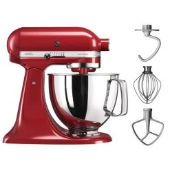 KitchenAid KSM 125 Rouge - Robot De Cuisine