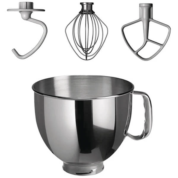 KitchenAid KSM 125 Noir - Robot De Cuisine 2 KitchenAid KSM 125 Noir - Robot De Cuisine – Image 2