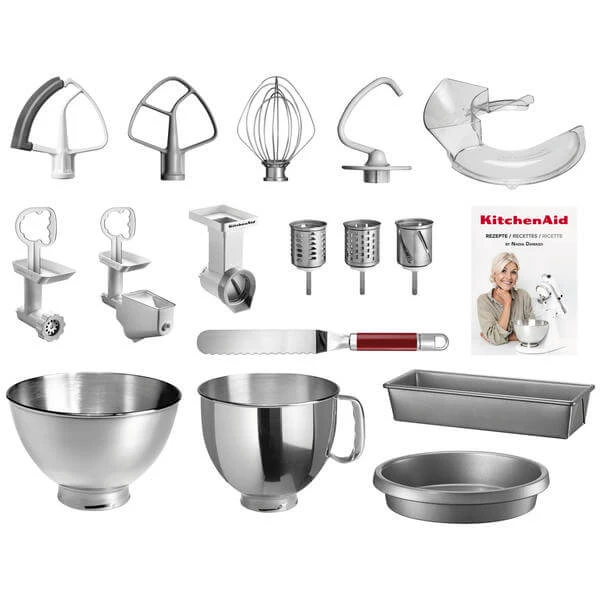 KitchenAid KSM 175 Nadia Damaso`s Set Rouge - Robot De Cuisine 2 KitchenAid KSM 175 Nadia Damaso`s Set Rouge - Robot De Cuisine – Image 2