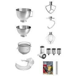 KitchenAid 100 Ans Silver Set - Robot De Cuisine 5 KitchenAid 100 Ans Silver Set - Robot De Cuisine -KitchenAid Shop 800830 3 d 1
