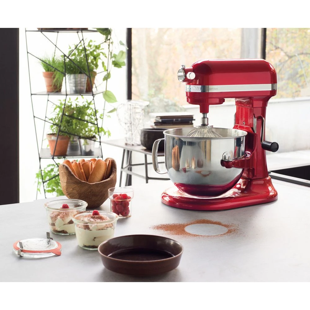 KitchenAid Robot Multifonction De 6,9L 500W Pomme D'amour Argent 1 KitchenAid Robot Multifonction De 6,9L 500W Pomme D'amour Argent