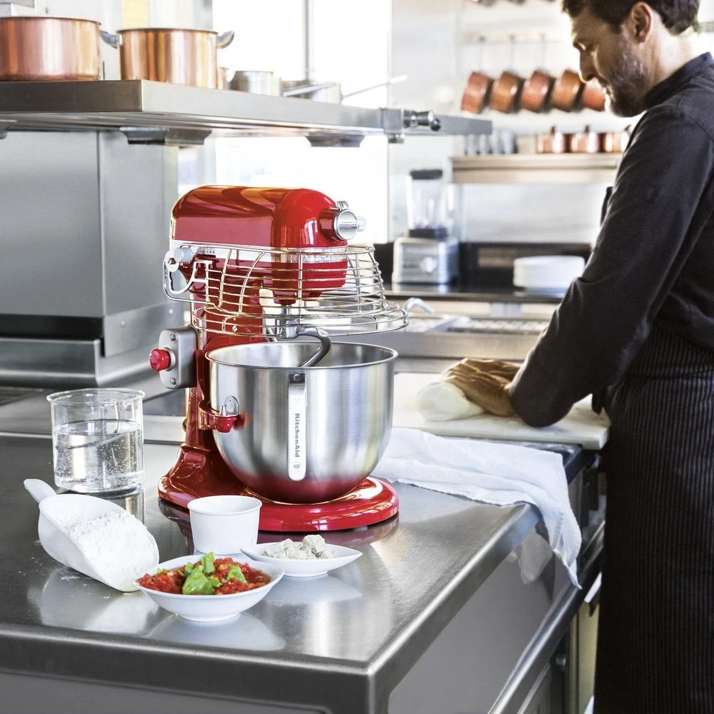 KitchenAid Robot Multifonction Professionnel De 6,9L Avec Bol Relevable 325W Roug... 1 KitchenAid Robot Multifonction Professionnel De 6,9L Avec Bol Relevable 325W Roug...