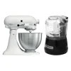 Classic Robot Pâtissier 4.3 Litres - Blanc Mat + Hachoir Kitchenaid 5...