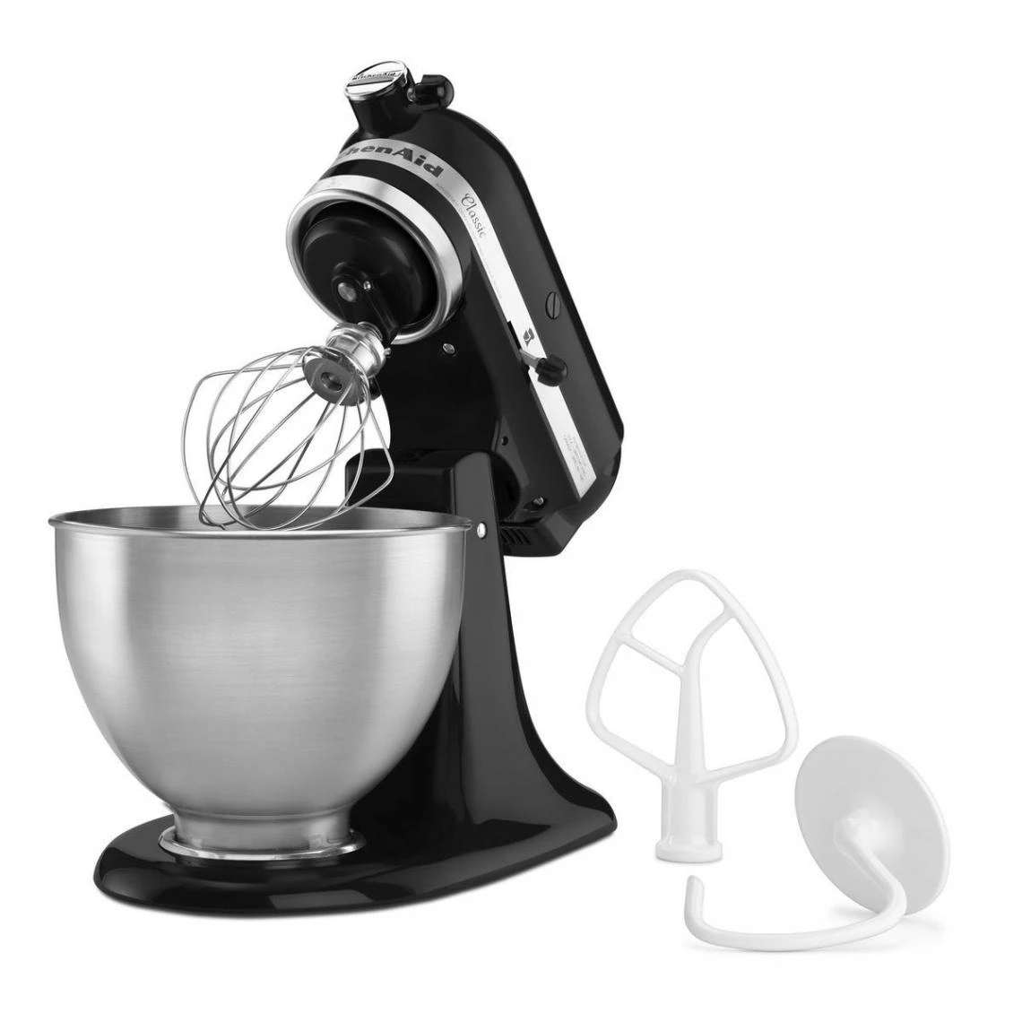 KitchenAid Classic 5K45SSEOB Robot Pâtissier - Noir 2 KitchenAid Classic 5K45SSEOB Robot Pâtissier - Noir – Image 2