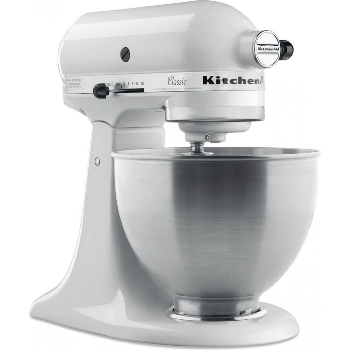 Classic Robot Pâtissier 4.3 Litres - Blanc Mat + Hachoir Kitchenaid 5... 3 Classic Robot Pâtissier 4.3 Litres - Blanc Mat + Hachoir Kitchenaid 5... – Image 3