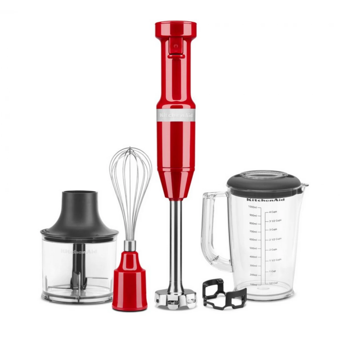 Mixeur Plongeant Avec Fil 180w Rouge Empire - 5khbv83eer - KITCHENAID 1 Mixeur Plongeant Avec Fil 180w Rouge Empire - 5khbv83eer - KITCHENAID
