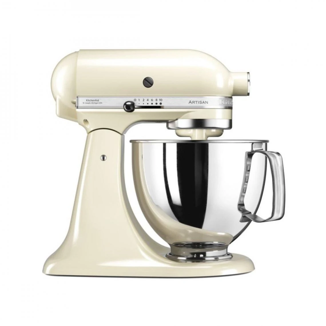 Kitchenaid 5KSM125EAC Artisan Robot Pâtissier Creme 4.8 L 300 W 1 Kitchenaid 5KSM125EAC Artisan Robot Pâtissier Creme 4.8 L 300 W