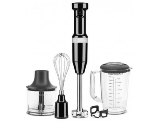 KitchenAid KITCHEN AID 5KHBV83EOB - Mixeur Plongeant Compact Avec Fil 180W - Axe Mélangeur Amovible Avec Lame En Acier Inoxydable - Noir Onyx 1 KitchenAid KITCHEN AID 5KHBV83EOB - Mixeur Plongeant Compact Avec Fil 180W - Axe Mélangeur Amovible Avec Lame En Acier Inoxydable - Noir Onyx