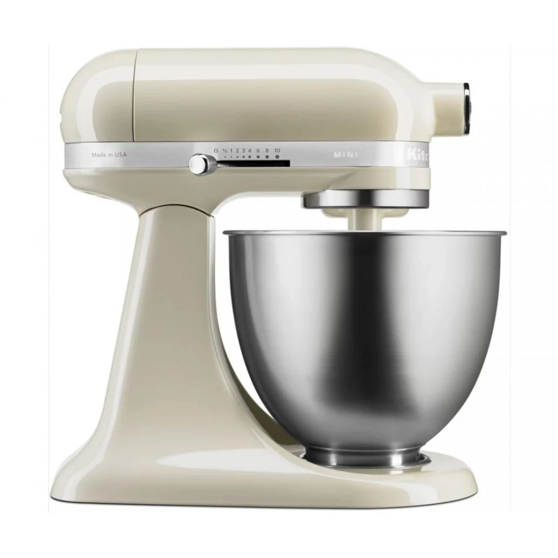 Robot Pâtissier KITCHENAID Mini Artisan 5KSM3311XEAC - Crème - 3,3L 1 Robot Pâtissier KITCHENAID Mini Artisan 5KSM3311XEAC - Crème - 3,3L