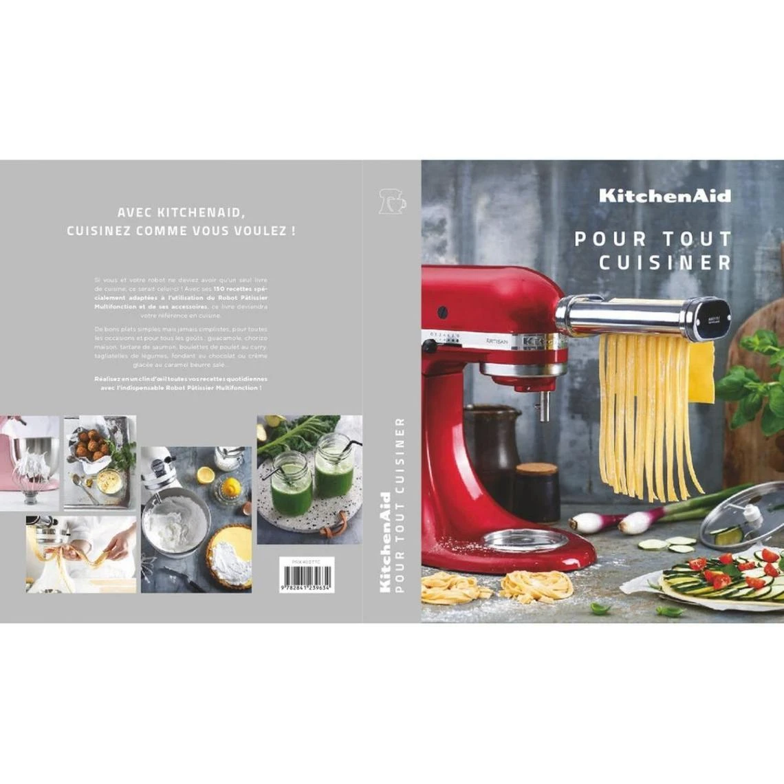 KitchenAid Artisan Robot Pâtissier 4.8 Litres - Crème + Livre De Recettes Pour ... 8 KitchenAid Artisan Robot Pâtissier 4.8 Litres - Crème + Livre De Recettes Pour ... – Image 8