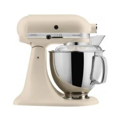 KitchenAid Robot Culinaire Robot Pâtissier Multifonction Artisan 4,8 L Crème