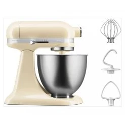 KitchenAid Robot Pâtissier Mini 3,3L - Crème 9 KitchenAid Robot Pâtissier Mini 3,3L - Crème -KitchenAid Shop robot patissier mini meringue 3 3l creme 3 1140x1140